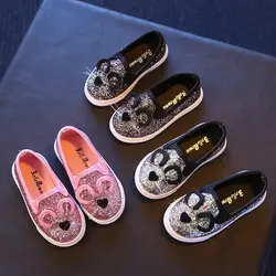 2018 осень-весна Новый стиль Обувь для мальчиков Обувь для девочек мультфильм Товары для кошек повседневная обувь для маленьких детей Модная