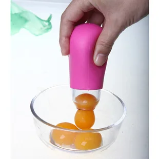 Vitellus Cooking Tools Egg White Separator Yolk Dividers Suction | Дом и сад