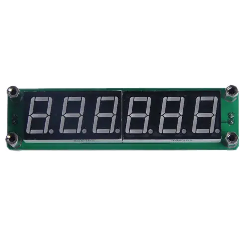 DC 8V~15V 6-digits Blue LED Display RF Signal Frequency Counter 0.1MHz~65MHz