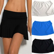 Сексуальные горячие женские летние бикини Низ танкини короткая юбка сексуальный эластичный слитный купальник Купальники мини ksirts