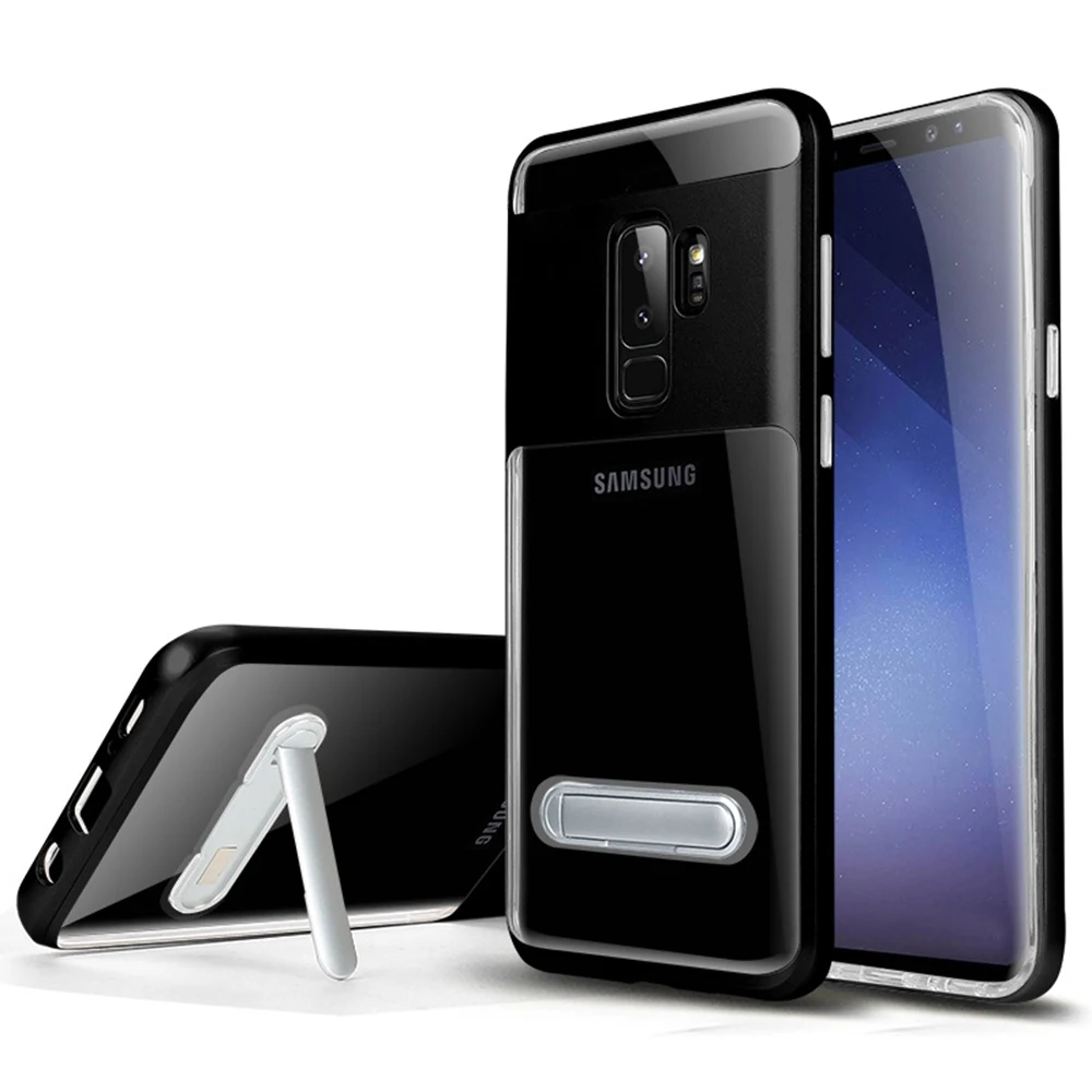 OTAO противоударный держатель чехол для телефона для samsung S9 S8 S7 S6 Edge Plus A3 A5 J3 J5 J7 Note 4 5 8 кронштейн чехол s для задней панели с подставкой