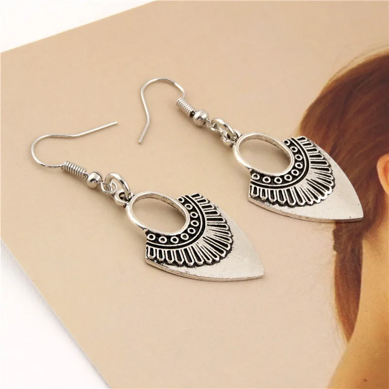 Ethnic Style Women Drop Earrings Fit Women Girl Gift Dangle Chandelier Ear Ornaments Handmade Jewelry 1Pair dangle earrings drop earrings