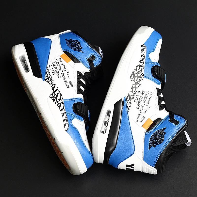 Zapatillas baloncesto JD 4 de marca para hombre, zapatillas ultradas para llevar, zapatillas blancas para caminar al aire libre, gimnasio, estrella, tamaño máximo 45|Calzado de baloncesto| AliExpress