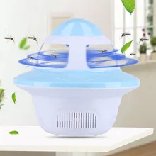 Mosquito killer USB Электрический комаров killer лампа Фотокатализ немой домашний светодиодный жучок ловушка для насекомых Zapper ловушка без излучения