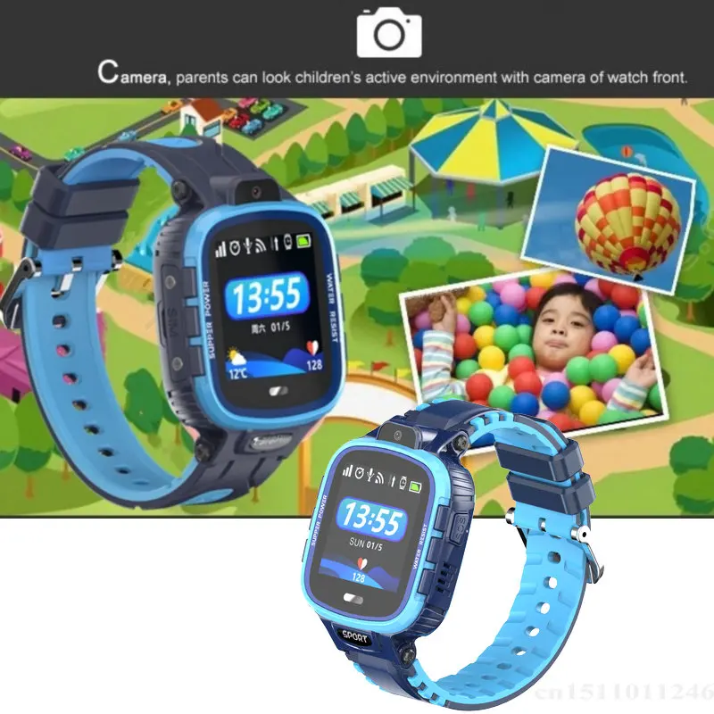 K90 смарт детские часы IP67 водонепроницаемые sim карты с сенсорным экраном gps wifi