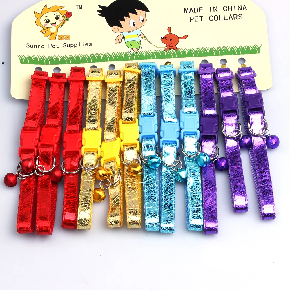 Telescopic 4 colors leather necklace with traction rope pet dog collar