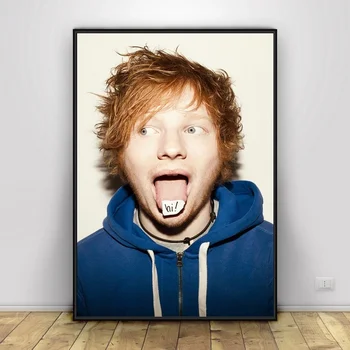 

Ed Sheeran Hi! Art Silk Fabric Poster Print Wall Pictures For Room Decor