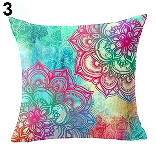 Pillow Cover Vintage European Building Style Pattern Home Decorative Cheap Pillow Casecheap