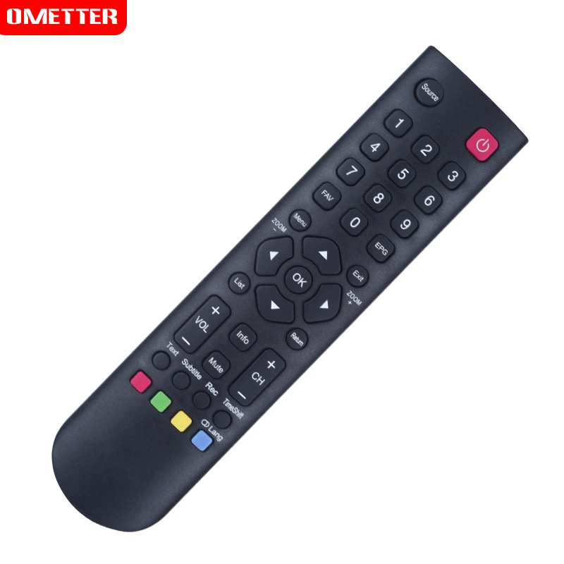 AULCMEET Telecomando di ricambio adatto per TV LED VIVAX TV-32LE111T2S2 TV-40LE112T2S2