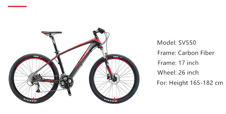 Top New Brand Mountain Bike Carbon Fiber Frame Shiman0 M370/3000 27 Speed M315 Hydraulic Disc Brake Lockable Suspension Mtb Bicycle 7