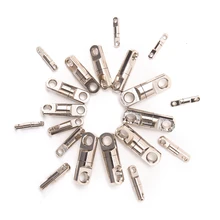 Нержавеющая сталь Колонка тип, поворотный подшипник кольца вертлюжная Рыбалка поворотный крючок Приманка Разъем Аксессуары для рыбной ловли, 5 шт./лот