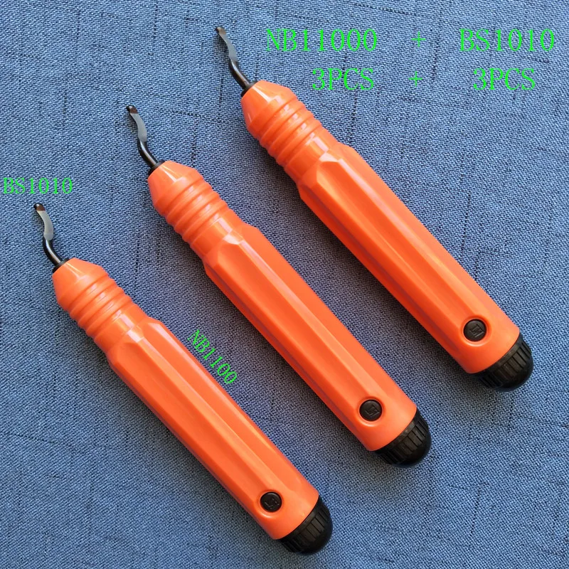 High quality trim trimming knife BS1010 deburring bayonet scraper handle NB1100 burr 3PCS | Инструменты