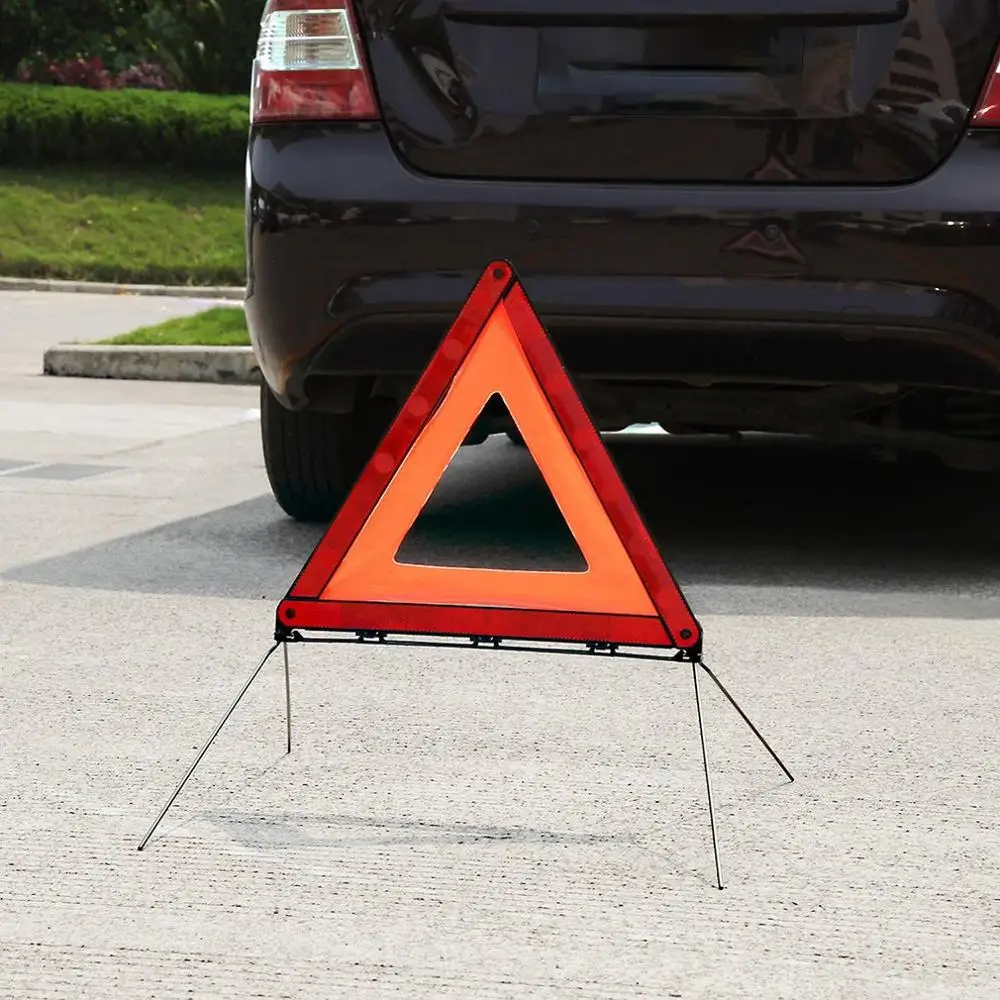Auto Accessories Car Warning Signs Safety Warning Signs Tripods Foldable Parking Triangles Car Accessories
