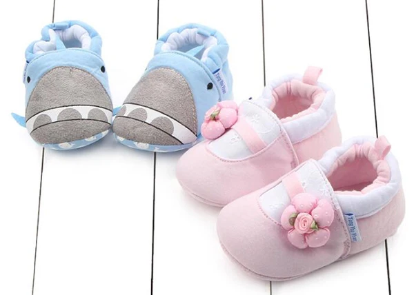

baby boots newborn boys infant shoes prewalkers crib shoes ankle boot girls flower warm shoes SandQ baby Spirng Fall