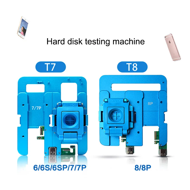 JC T7 T8 NAND тест на жесткий диск ремонт приспособление без батареи для тестирования кисти материнская плата обнаружение неисправностей