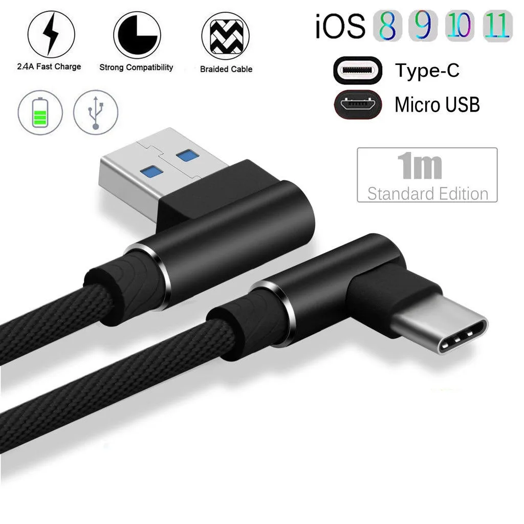 L Typ кабели для мобильных телефонов быстрое зарядное устройство iphone 6 7 X XS USB Дата