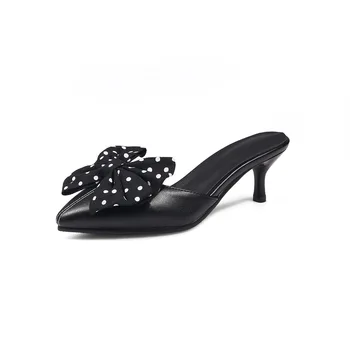 

2019 spring and summer new style with stiletto pointed butterfly sandals 32-44