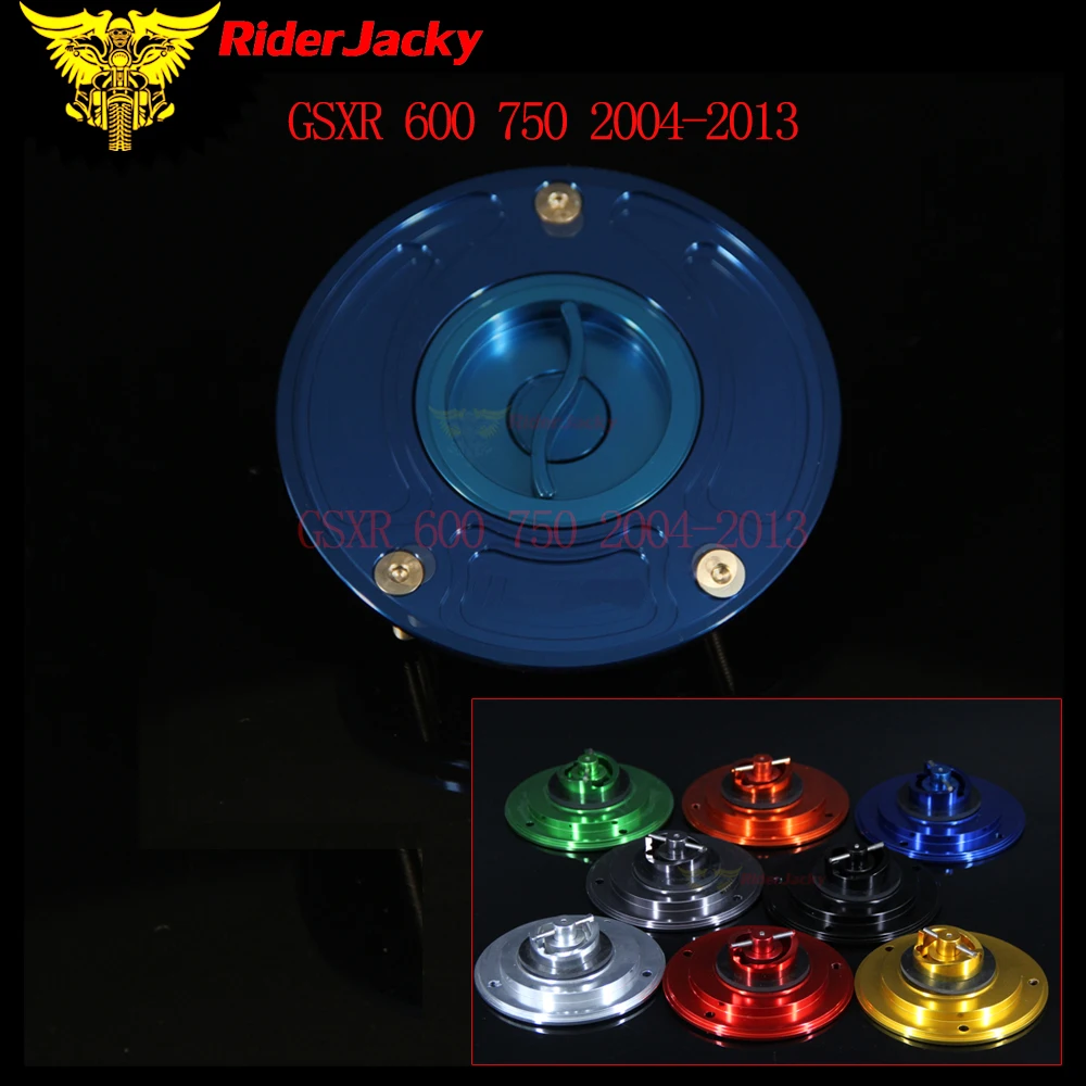 Крышка бензобака мотоциклетного топливного бака RiderJacky для Suzuki GSXR 600 750 2004 2013 2012 2011