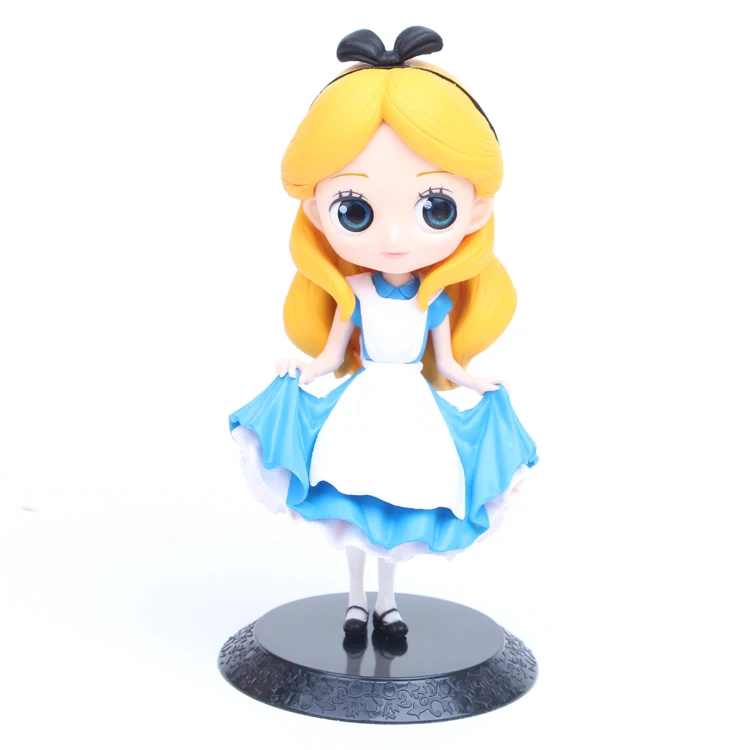 

J Ghee Alice Q Posket Characters Alice Alice in Wonderland B PVC Figure Collectible Model Toy Doll 15cm Gift