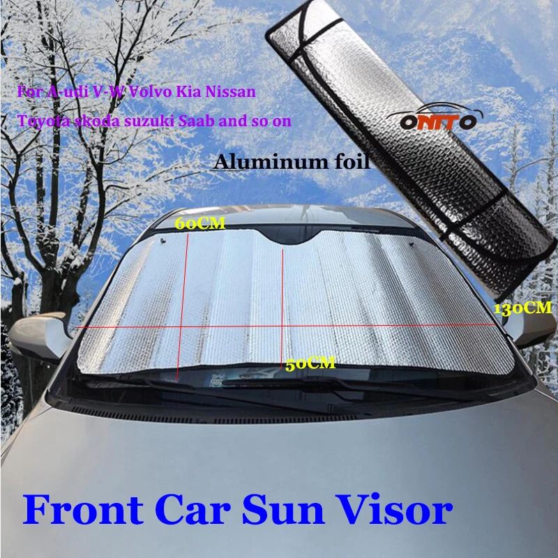 

Goodquality Car Sun Visor Front Window Screen Anti UV Auto Visor windshield sunshades For Hyundai Mitsubishi kia mazda prosche