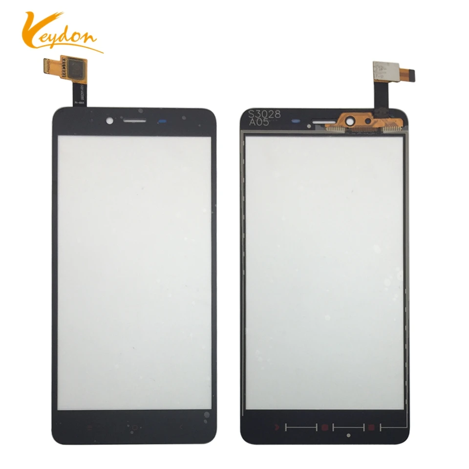 

In Stock 5.5'' Front Glass Panel Sensor For Xiaomi Redmi Note 2 Touch Screen For Hongmi Note 2 note2 Touch screen parts