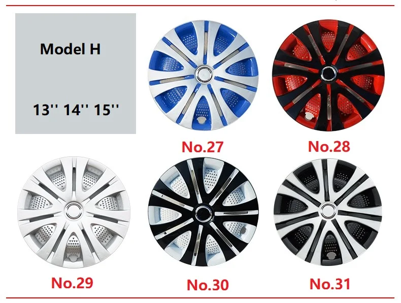 4 шт./комплект) 13''1" 15" 1" универсальное использование колпачки ступицы железные колеса ABS Чехлы для китайских SAIC ROEWE HONDA TOYOTA VW BUICK автозапчасти - Цвет: Синий