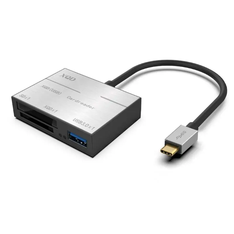 USB-C XQD SD кардридер 500 МБ/с./с высокоскоростной тип-c USB3.0 концентратор камеры комплект адаптер для sony M/G серии для Nikon для Lexar аксессуары