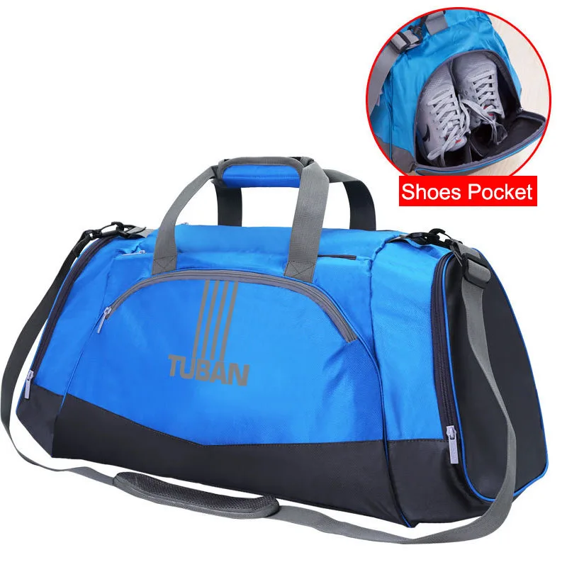 

Dry Wet Gym Bags Travel Swimming Shoulder Bag Handbags Outdoor Sports Shoulder Bag For Men Large Fitness Training Shoes XA406WA