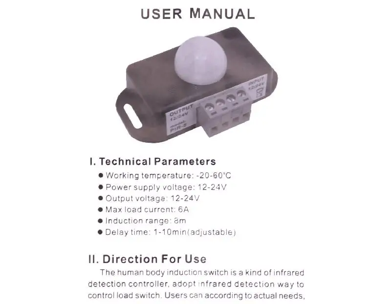 6A Sensor switch 5