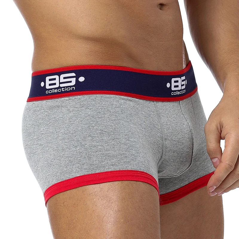 

ORLVS Brand Sexy Man Underwear Boxer Men Cotton Underpants Fashion Gay Design Male Men comfortable panties shorts boxer