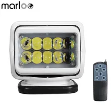 Marloo Magnet Base de 360 graus de Rotação de Controle Remoto 50 W LEVOU Busca De Luz De Iluminação De Emergência Luz Construção de Barco 4×4 Caminhão