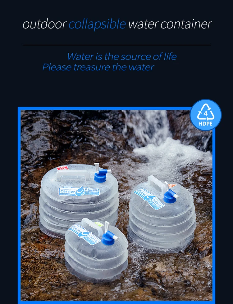 Naturehike складной, сворачивающийся BPA-free контейнер для воды столовая банка для кемпинга выживания Пешие прогулки Рыбалка Охота пикника