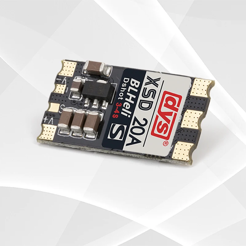 

DYS 20A mini speed control BLheli_S Dshot esc XSD20A Dshot600 multishot and damped light 3-4s for FPV racing frame free shipment