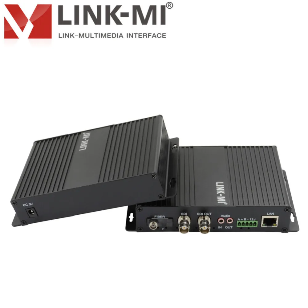 LINK-MI LM-SF02 HD/3G-SDI носитель данных волоконно-видео и аудио сигнала оптический конвертер или двойные волокна FC(LC/ST/SC выбор) 20 км