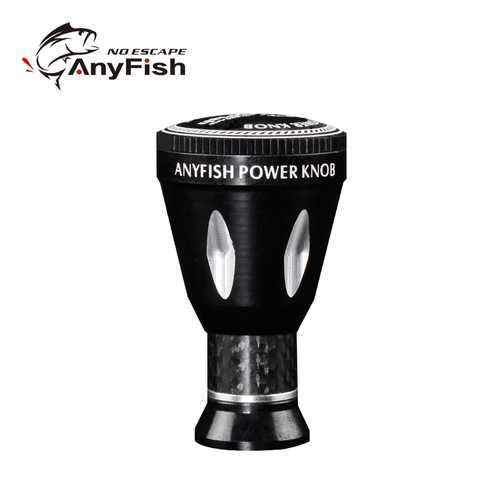 

ANYFISH METAL POWER KNOB For Shimano Daiwa Reel Handle Baitcasting Fishing Reel Spinning Reels Tackle Tools Left Right Hand