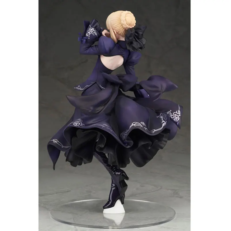 Fate night Black Saber платье для девочек аниме модель фигурка ПВХ коллекционная игрушка