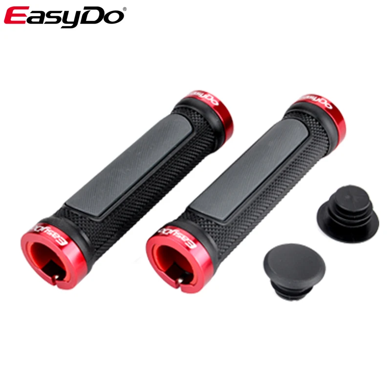 Tanie EasyDo antypoślizgowe wygodne Karton tworzywo pp Bar kończy się MTB kierownica Grip ergonomiczna konstrukcja chwyty rowerowe akcesoria rowerowe