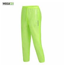 WOSAWE MTB велосипедный велосипед дождь брюки ветрозащитный дышащий лобовое стекло Велоспорт Открытый для верховой езды, против дождя брюки Пешие прогулки Рыбалка бег