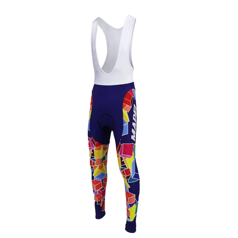 

Cycling bib trousers 9D gel pad winter wool or spring autumn no wool bike wear MAPEI Cycling Full Length