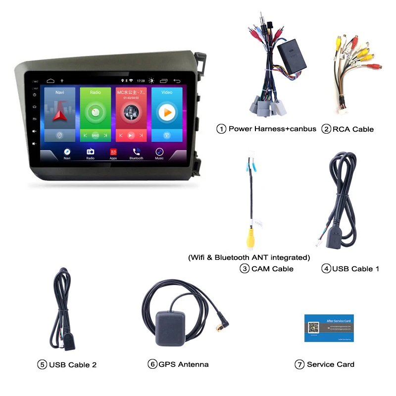 Cheap Car Android 8.1 Multimedia Player for Honda Civic RHD 2012-15 GPS Navigation Device USB bluetooth steering wheel control support 1 Cheap Car Android 8.1 Multimedia Player for Honda Civic RHD 2012-15 GPS Navigation Device USB bluetooth steering wheel control support 1