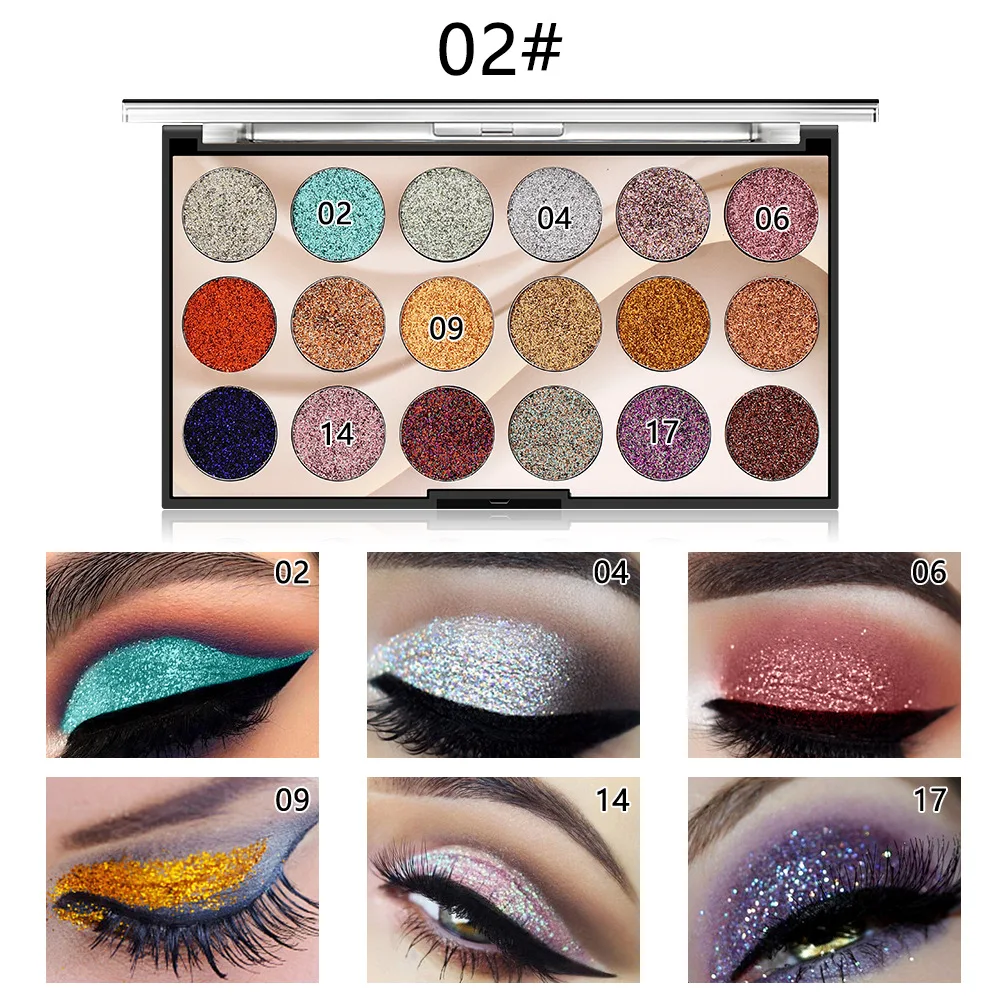 18 цветов Pallete Maquillaje профессиональный косметический макияж