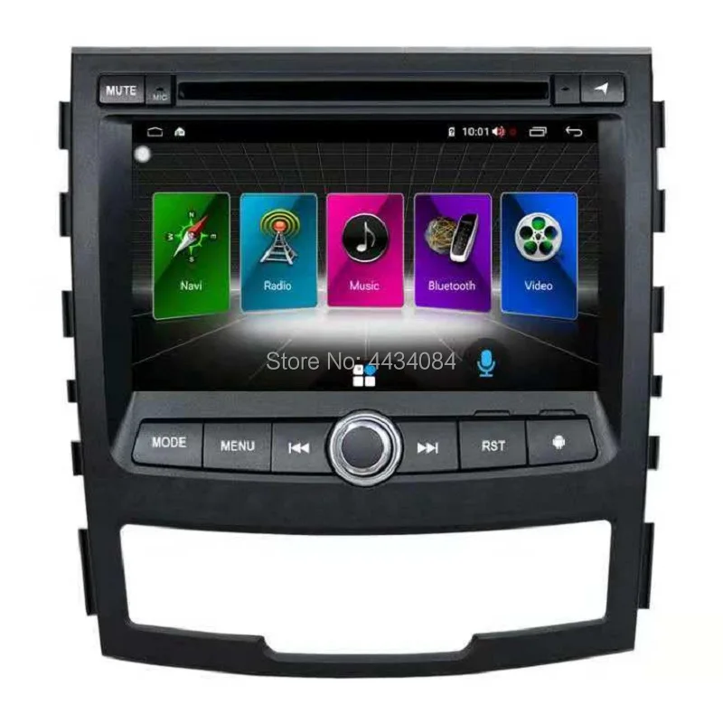 Flash Deal Ouchuangbo car audio stereo gps for Ssangyong Korando 2011-2013 support BT USB android 8.0 OS 4GB RAM  32GB Rom 8 core 3