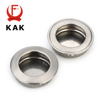 

10PCS NED 30mm Cabinet Hidden Handles Stainless Steel Invisible Handle Circle Drawer Wardrobe Knobs For Furniture Hardware