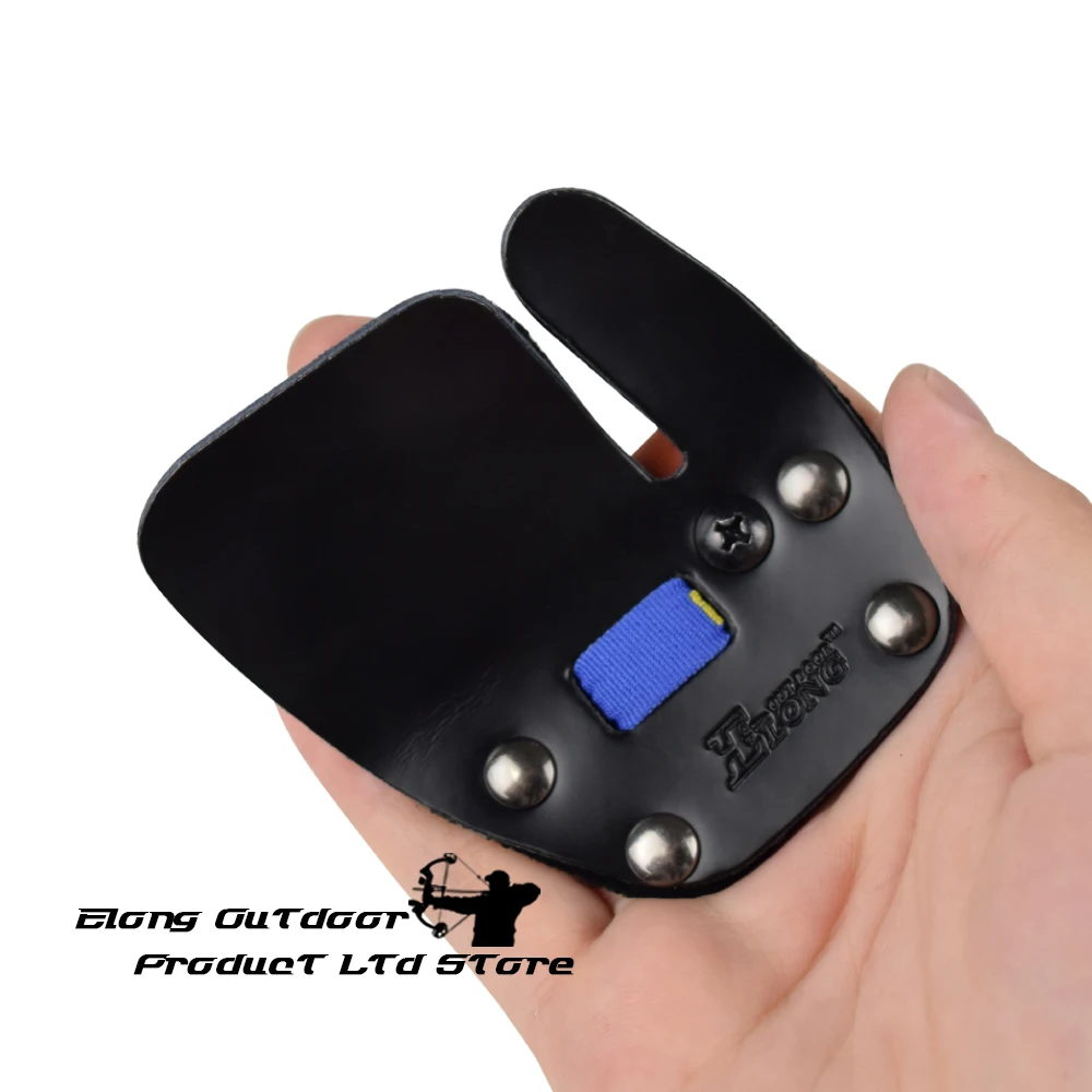 1Pc Right Hand Leather Finger Tab Gear Archery Bow Protective Recurve Bow Shooting Outdoor Sport 1Pc Right Hand Leather Finger Tab Gear Archery Bow Protective Recurve Bow Shooting Outdoor Sport