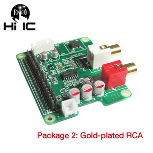 Image 2 - I2S HiFi DAC Digital Audio Soundkarte ES9023 Erweiterungskarte Decodierung Bord Encoder für Raspberry pi3 pi2 B +