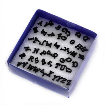 Free Shipping Lady's 26letters Pattern Allergy Metallic Earring 260pairs 40582# | Украшения и аксессуары