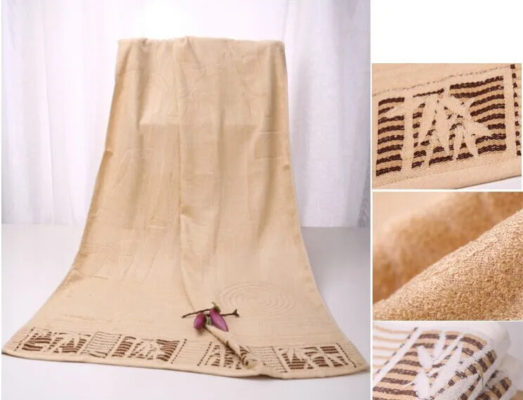 70*140 см большое утолщение мягкое антибактериальное банное полотенце из бамбука пляжное полотенце домашний текстиль для взрослых