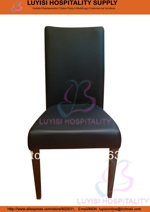 Горячая распродажа высокое качество мягкой алюминиевый обеденный стул LUYISI97045