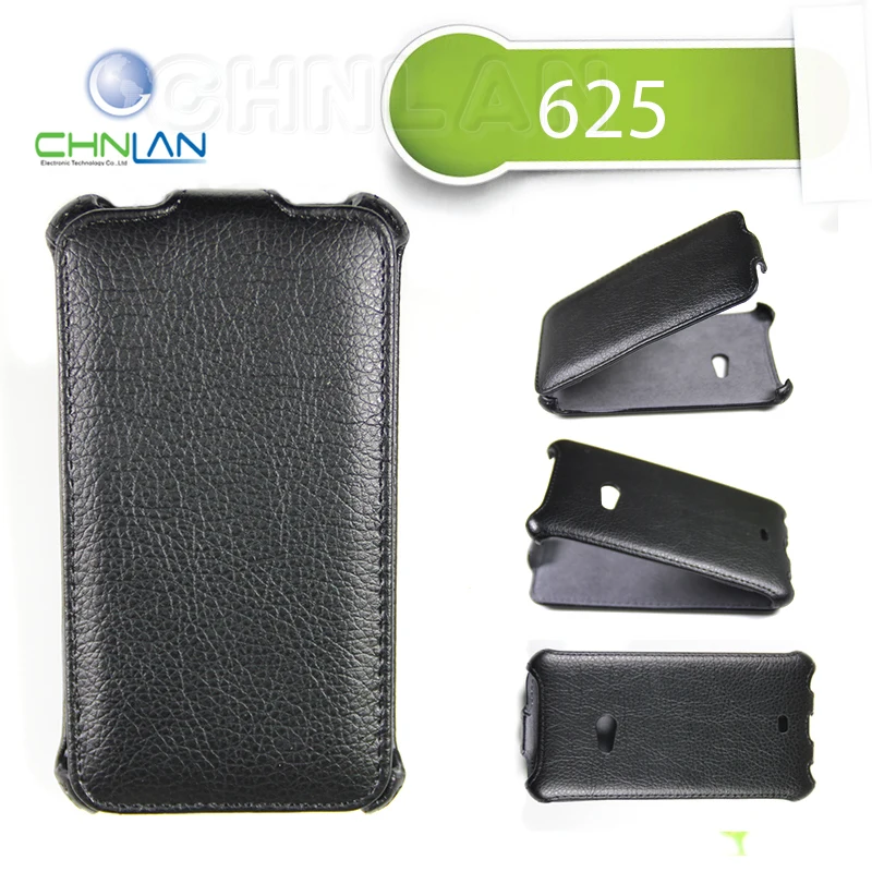 for Noklia 625 Case In Stock Selling Elegant Business Style PU Leather Vertical Flip Case Protective