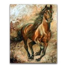 5d пользовательские картина из страз с изображением лошади крестиком Рождество Санта Клаус Снеговик hibah домашний декор pintura Алмазная мозаика Круз фильмы